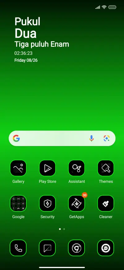 Green Glowing - Screenshot 2