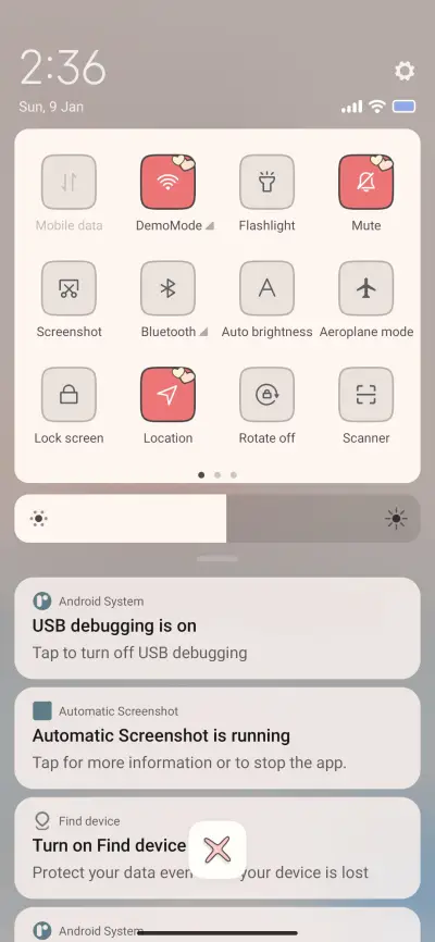 Envelope UI - Screenshot 5