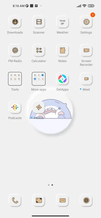 Minimalist Shark - Screenshot 3