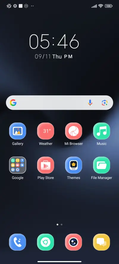 Dark Azure Glow - Screenshot 2