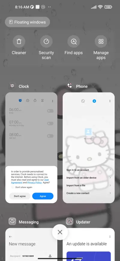 Hello Kitty Rain - Screenshot 4