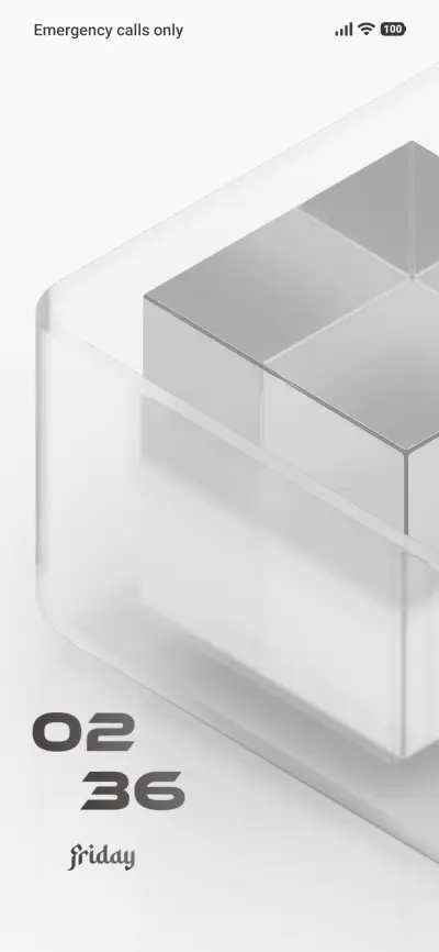 Glass Box THEME for Xiaomi MIUI HyperOS