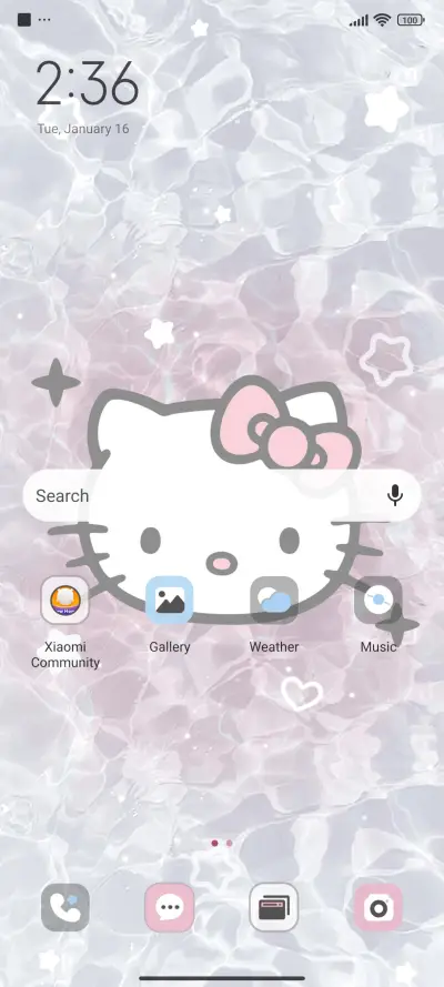 Sanrio water - Screenshot 2