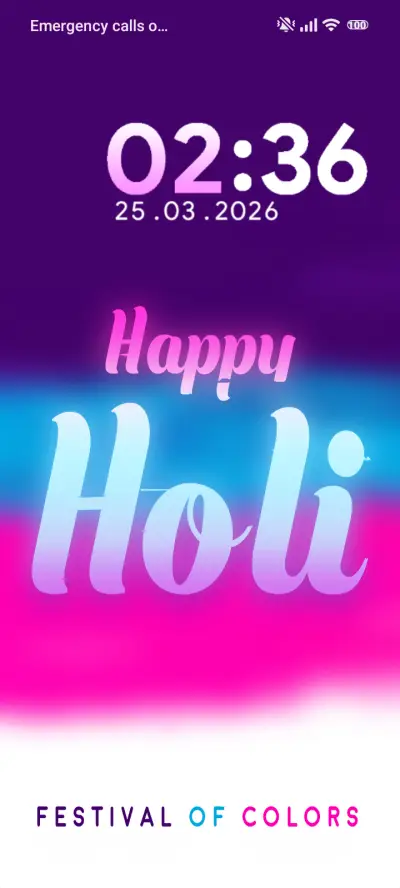 Holi decor