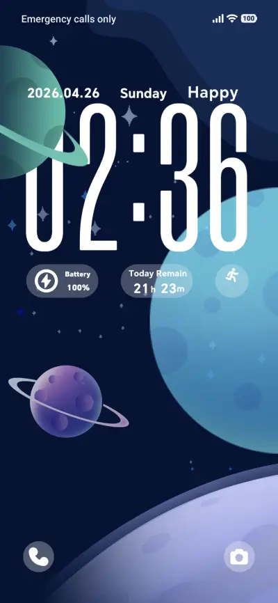 Soft Star Realm THEME for Xiaomi MIUI HyperOS