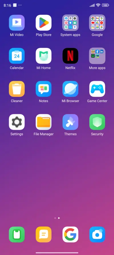 Purple Dark - Screenshot 3