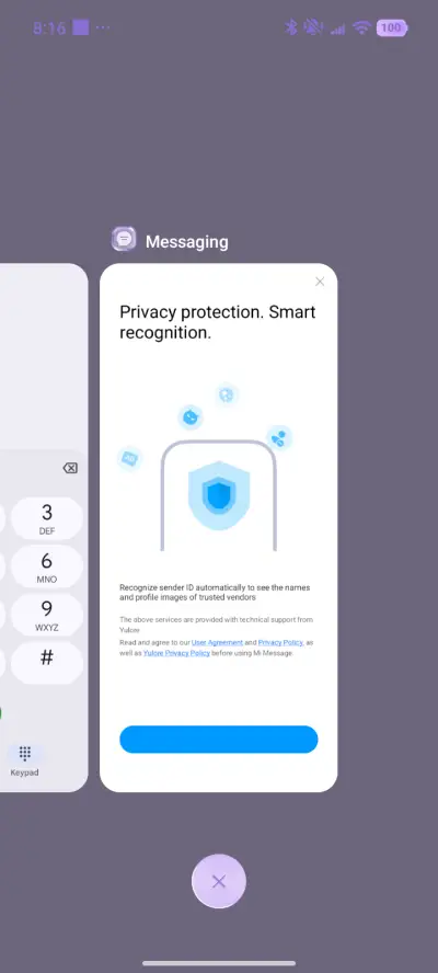 Purple glass - Screenshot 4
