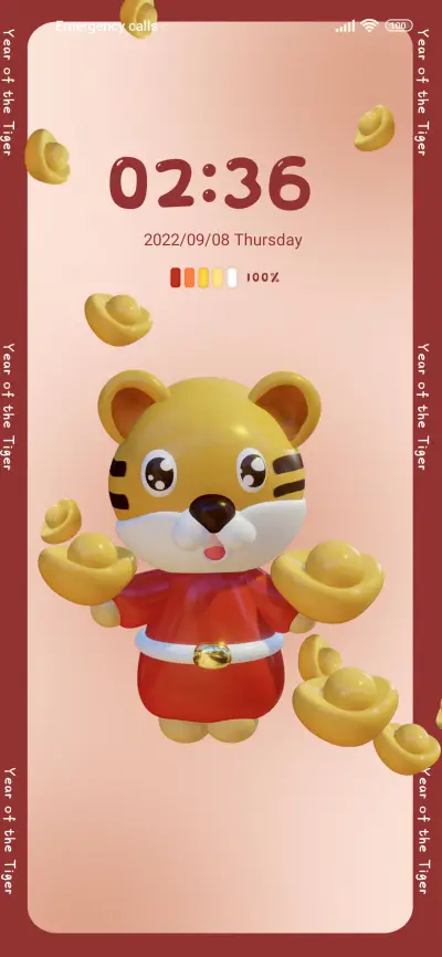 Tiger good luck - Screenshot 1