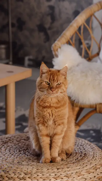 How to save furniture under cats paws 14