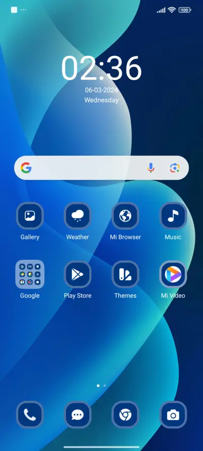 Blue Waves - Screenshot 2