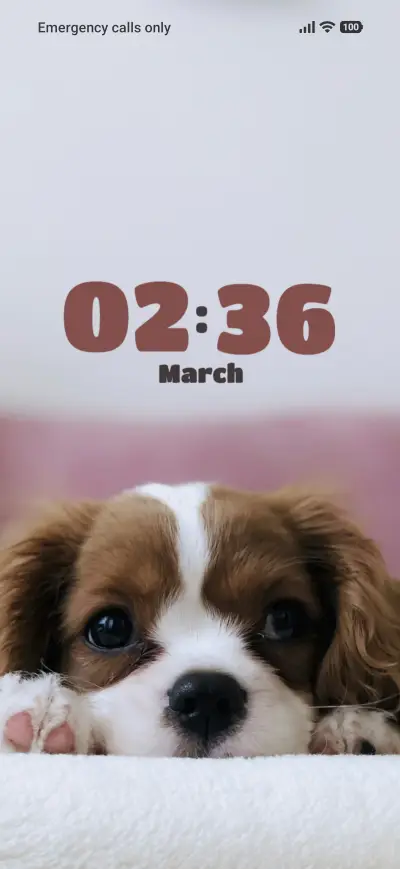 Cute Pup THEME for Xiaomi MIUI HyperOS