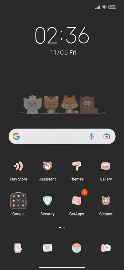 Cute pet widget - Screenshot 2