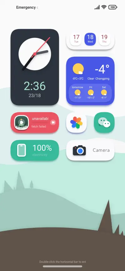 Line THEME for Xiaomi MIUI HyperOS