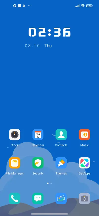 Blue sky desert - Screenshot 3