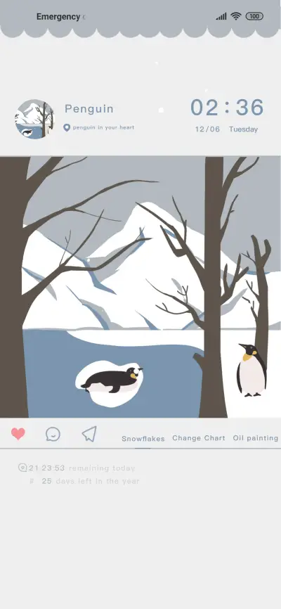 Snow in winter - Screenshot 2