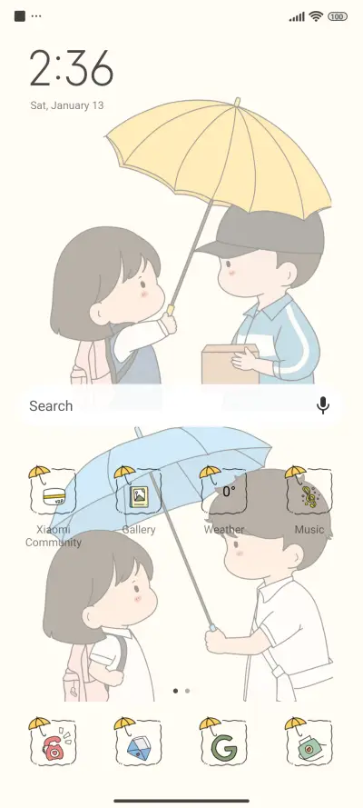 Love umbrella - Screenshot 3