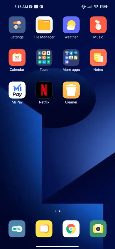 Blue shade - Screenshot 3