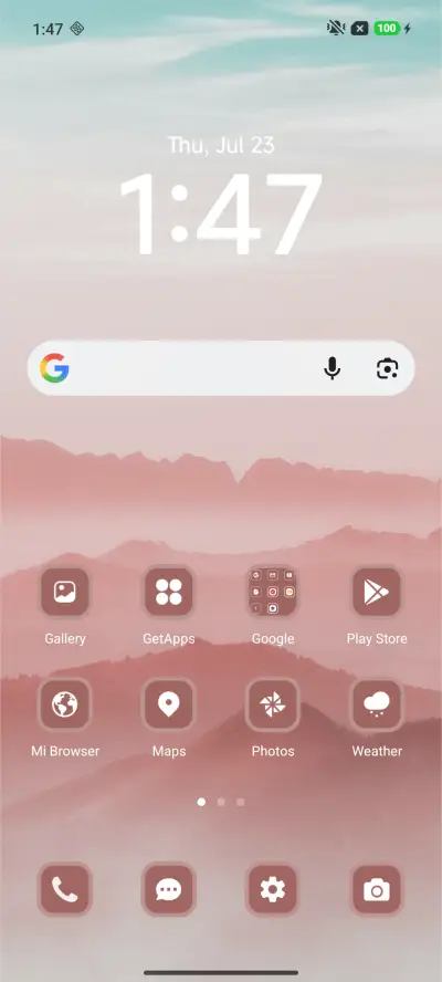Pink Landscape - Screenshot 2