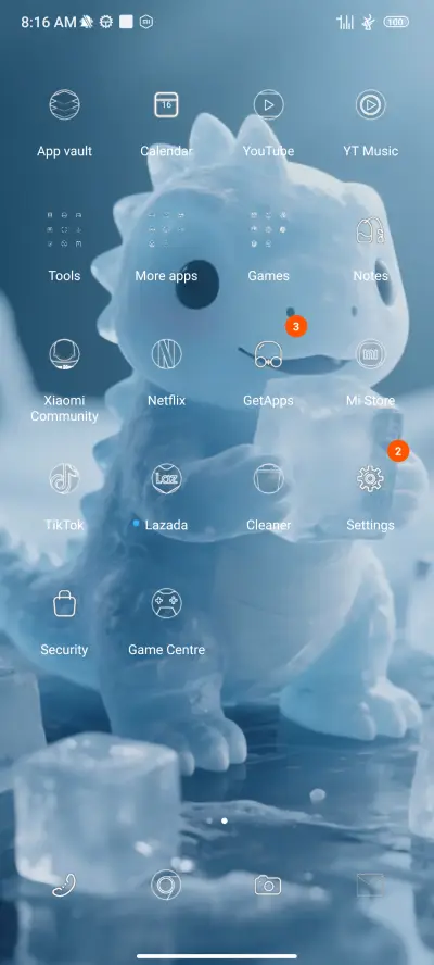 Dragon eating ice - Screenshot 4