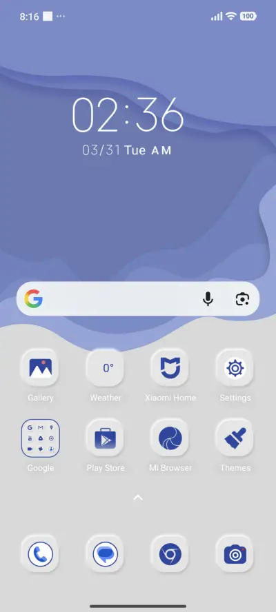 Blue Mimic Lite - Screenshot 2