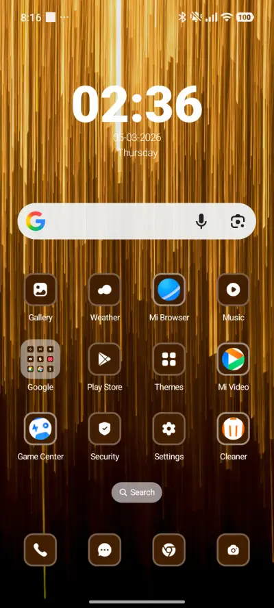 Yellow lines - Screenshot 2