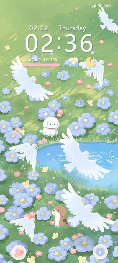 Spring grassland THEME for Xiaomi MIUI HyperOS