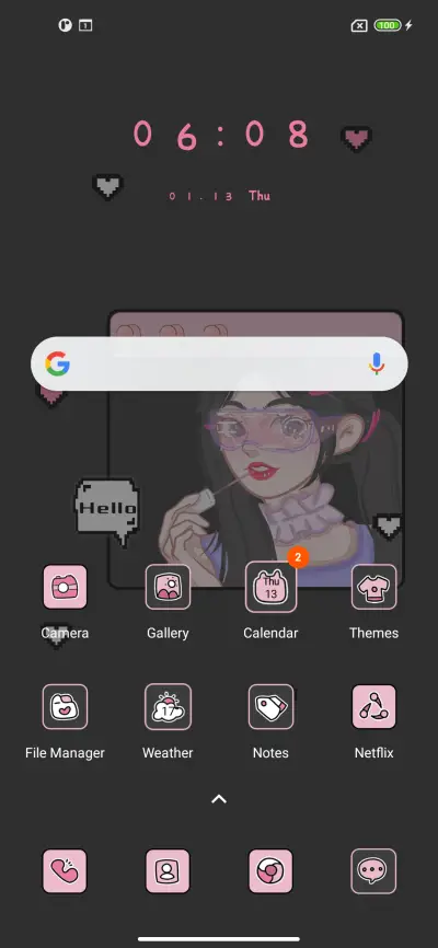 Cool girl - Screenshot 2