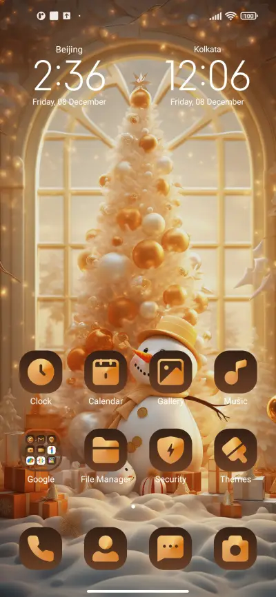Golden Christmas - Screenshot 2