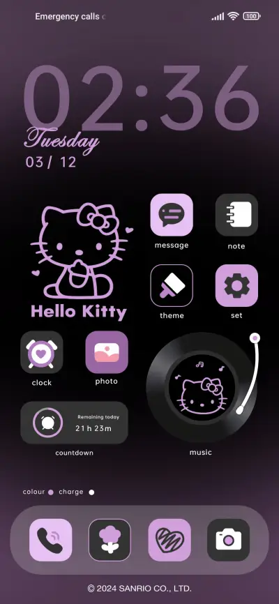 Kitty  big face