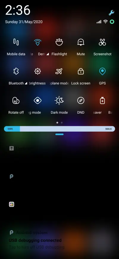 ColorOS Black - Screenshot 5