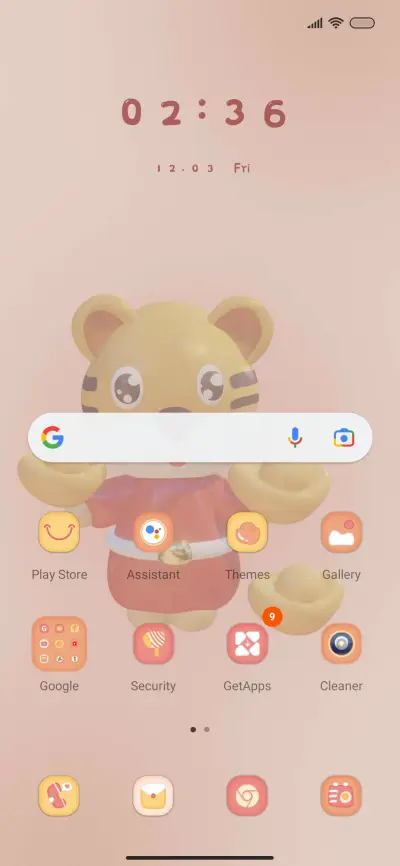 Tiger good luck - Screenshot 2