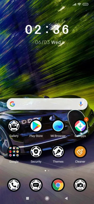 MetallicBlueCar_3MDS - Screenshot 2