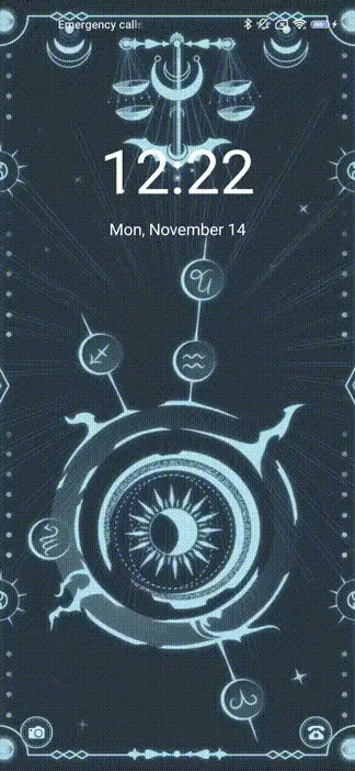 Helios Card - Screenshot 1