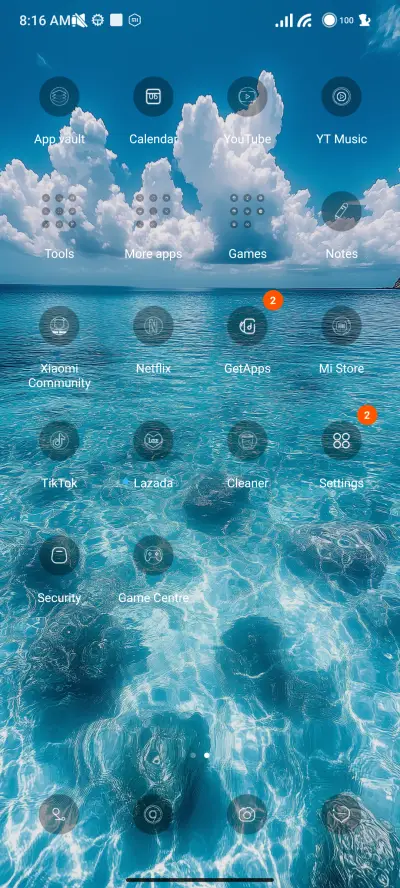 blue sea - Screenshot 3