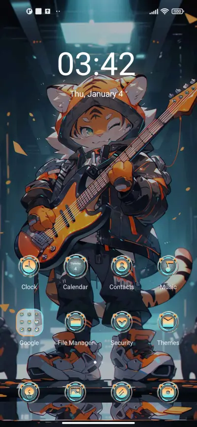 Cyber Tiger Band - Screenshot 2