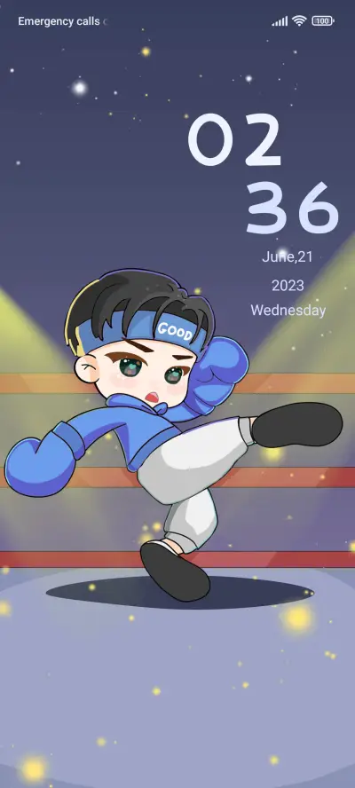 Boxing boy - Screenshot 2