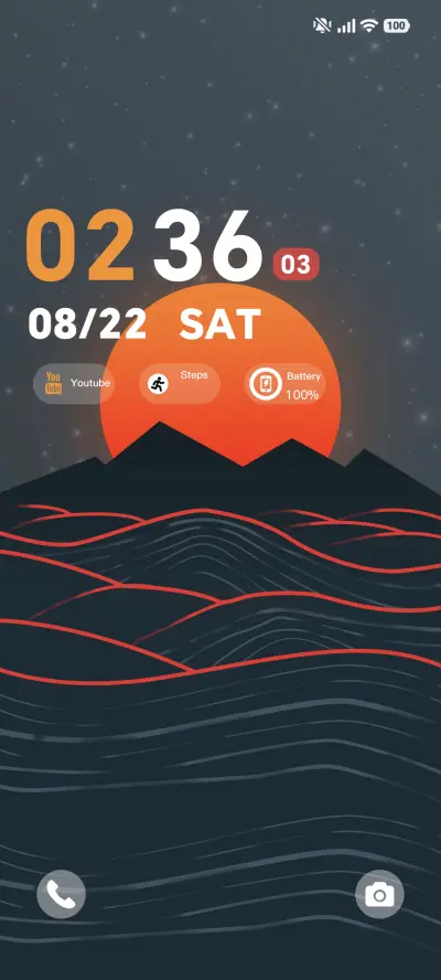 Polar Night Light THEME for Xiaomi MIUI HyperOS