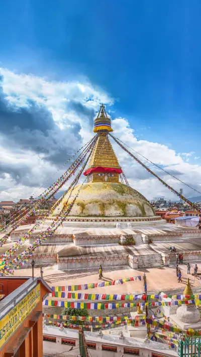 Nepals peaceful journey