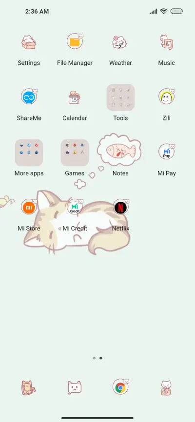 Laid-back Kitty - Screenshot 3