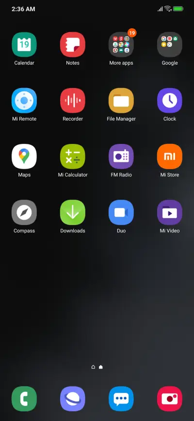 OneUi Black Q - Screenshot 3