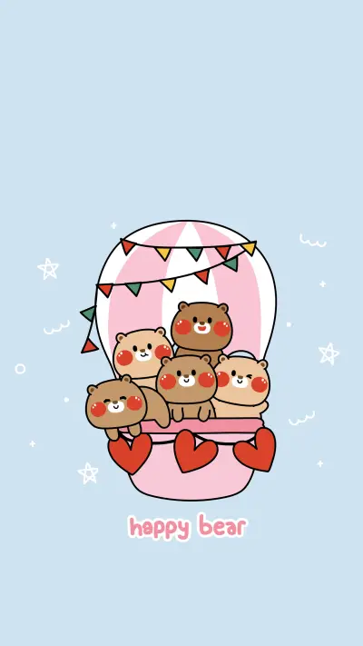 Cute cartoon animal illustrations - Screenshot 1