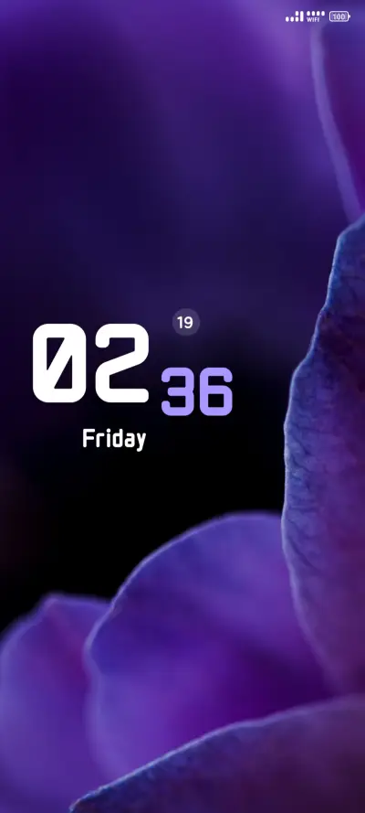 Purple Flower - Screenshot 1