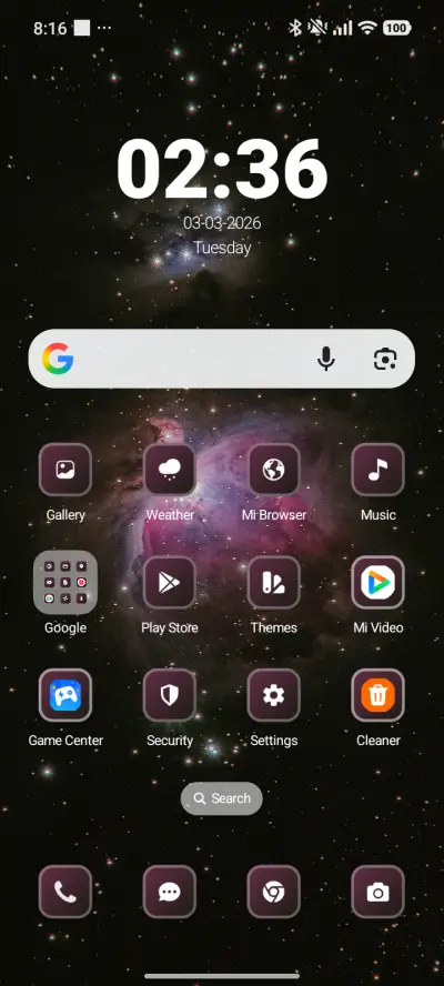 Galaxy - Screenshot 2