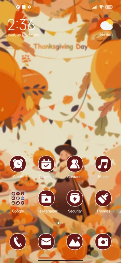 Thanksgiving girl - Screenshot 2