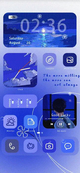 Klein Blue Romance - Screenshot 1