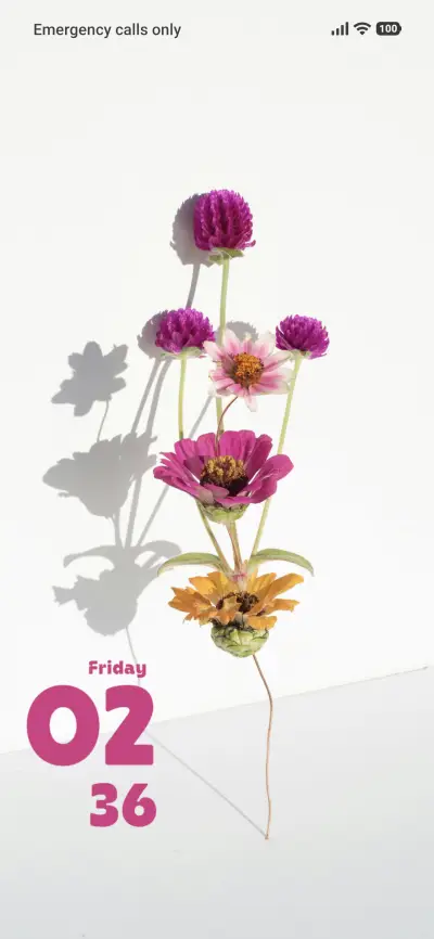 Vibrant Bouquet THEME for Xiaomi MIUI HyperOS