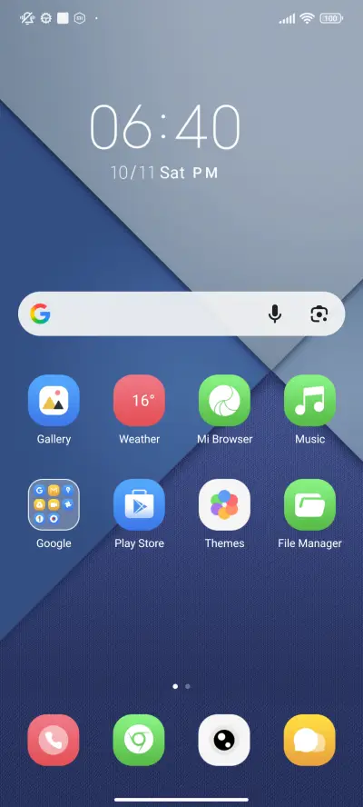 Layered Azure - Screenshot 2