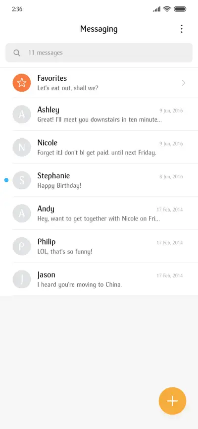 Crassula Web - Screenshot 2