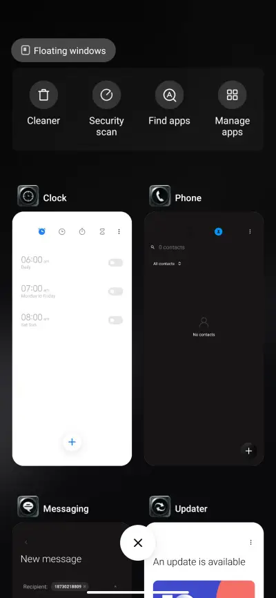 Black UI IZ V13 - Screenshot 4