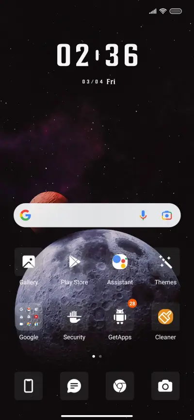 Galaxy - Screenshot 2